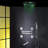 Acerra Chrome LED Ceiling Mount Thermostatic Shower Sleek Recessed Design with Adjustable Control