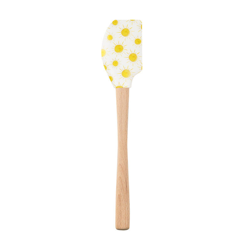 Spatule en silicone avec poignée en bois Tovolo Spatulart Grateful Heart
