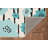 Migliore Machine Washable Blue and Ivory Area Rug-1845258067