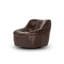 Farley Swivel Tufted Slipper Chair