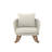 Contemporary Minimalist Wicker Rocking Chair-1843282419