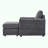 Upholstered Accent sofa with Ottoman-2028518479