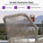 2-Piece Outdoor Bar Stools - Woven Rattan Seats & Aluminum Frames With Backrests-294403286
