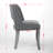 Wooden Dining Chairs Set of 4, Modern Fabric Upholstered Dining Room Chair Kitchen Chairs-1166747008