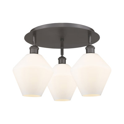 Amylea Glass Flush Mount