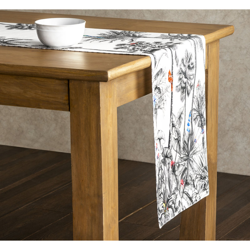 100% Cotton Table Runner, 108" x 14.5"