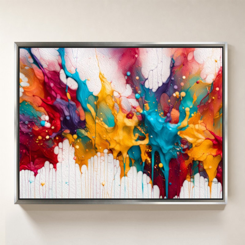 John 3:3. Born Again By Mark Lawrence Print, 39.5" H x 63.5" W x 2" D, Floater Framed, White