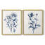 Indigo Wild Roses I-Premium Framed Print -Ready to Hang - No Nails Required - No Nails Required-1674414228-1674414233