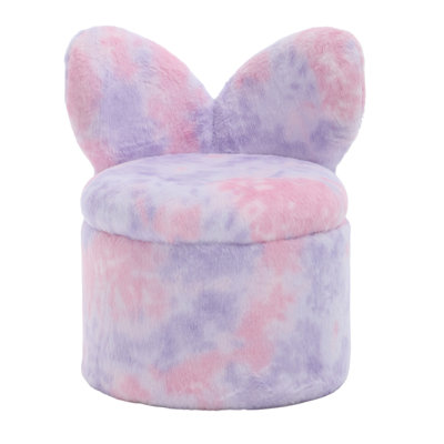 Adorable Butterfly Back Storage Stool - Kids