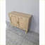 Armoires avec rangement, 2 portes en rotin et amp; 4 tablettes | Buffet de campagne naturel moderne | L 31,5 po x l 11,8 po x H 28,1 po | Panneau de particules | Couloir