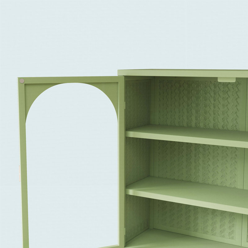 Armoire murale 27,56 po Jellisa, Vert
