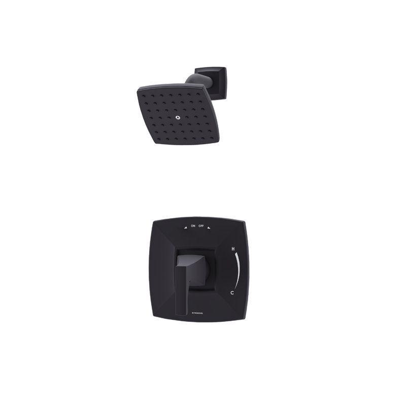 Oak HydroMersion Single Handle Shower Trim Kit, Polished Chrome
