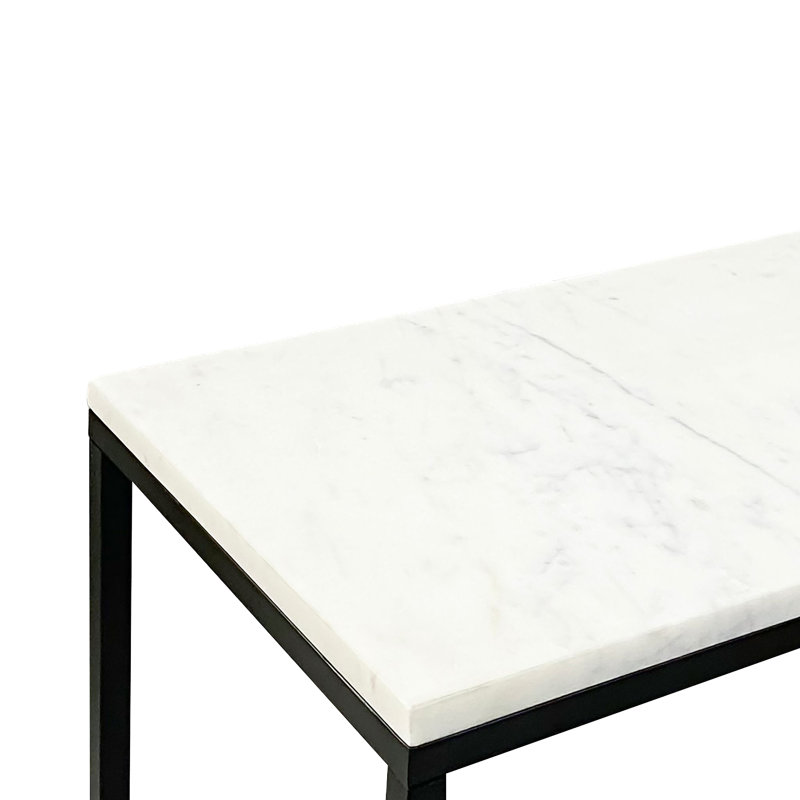 Evolve Console Table - 47", White, Black