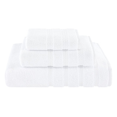 Darcelle 3-Piece 100% Cotton Bath Towel Set