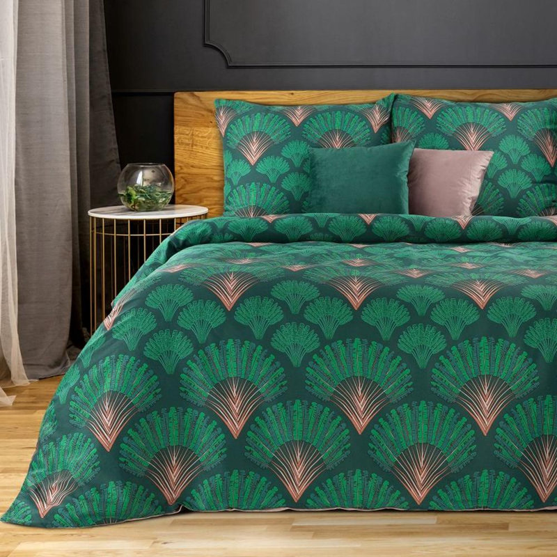 Gies Geometric Shapes Duvet Cover with Pillowcases, Single - 1 Pillowcase (70 x 80 cm)