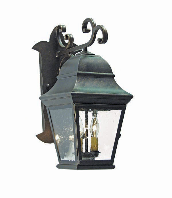 Hagen Wall Light, Antique Rust, New Mica