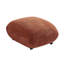 Canapé 3 places avec repose-pieds rembourré Modern Modern Mid Century Couch