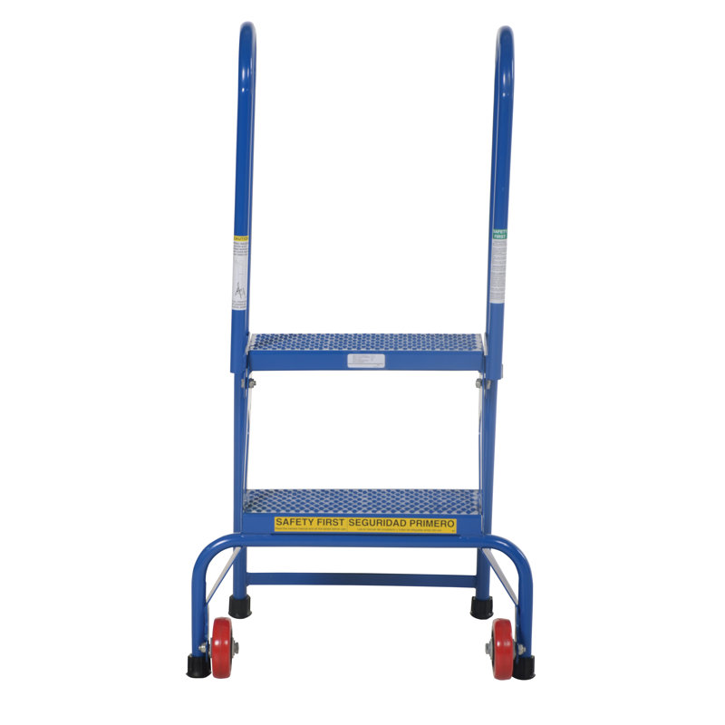 Coggeshall 2 - Step Steel Folding Library Ladder