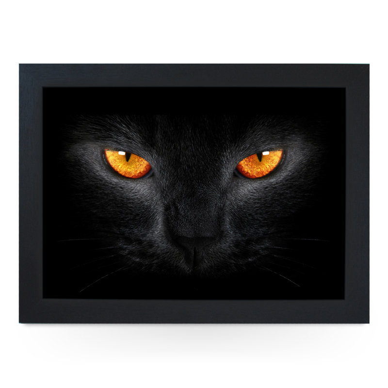 Cheron Wood Tray, Black