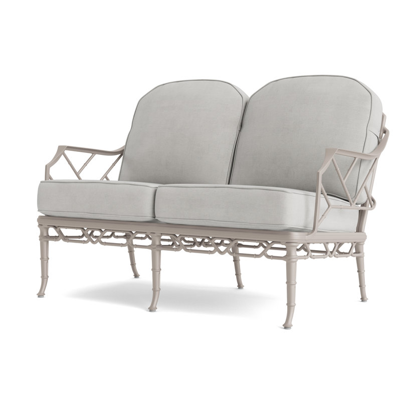 Calcutta Outdoor 2 - Seat Loveseat, Fusion Dove, Dove