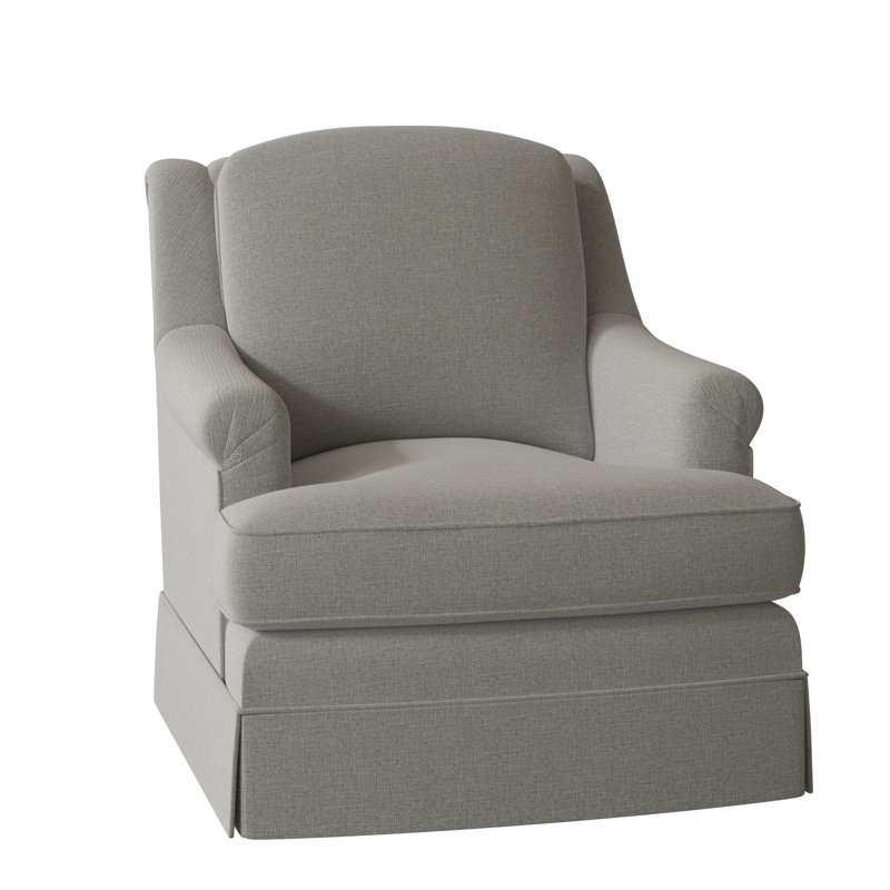 Milan 35.5" Wide Armchair, 3152 Putty, Stationary