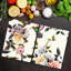 Mccart Tempered Glass Birds Roses Chopping Board-1825283452