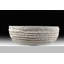 ANZZI Solon 16.5'' Classic Cream Marble Stone Circular Bathroom Sink