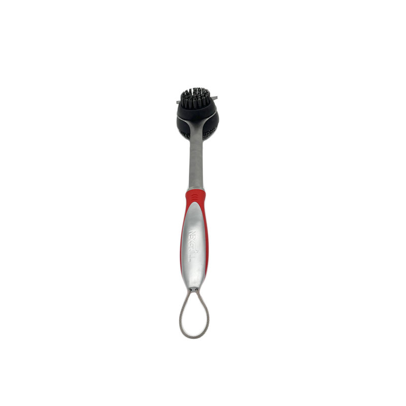 Nexgrill Triple Action Cleaning Brush, 3-in-1