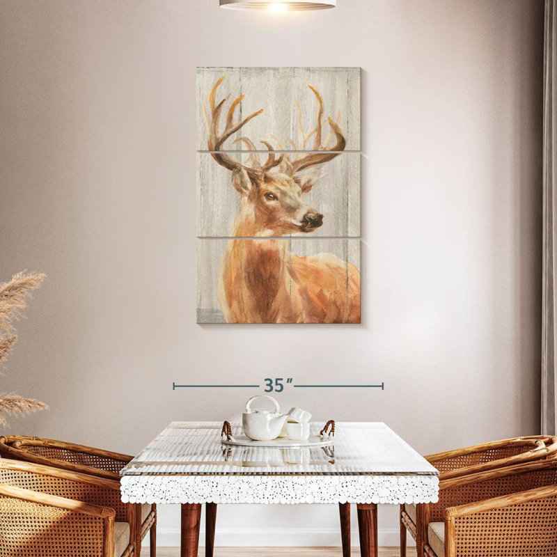 Cerf Brampt Woodland, H 23 po x l 14 po
