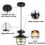 Luminaire suspendu 1 lumière Baumgart