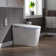 Auto Open/Close Smart Bidet Toilet with Built-in Tank, Auto/Blackout Flush, Power Outage Flush