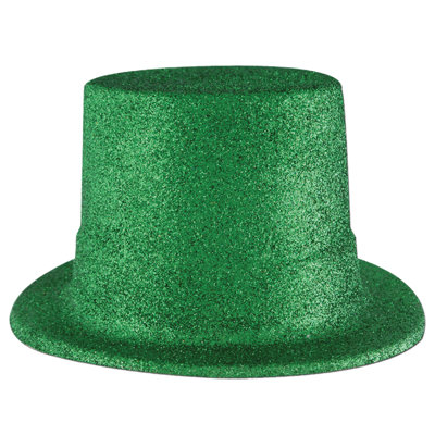 Chapeau vert scintillant - paquet de 24