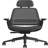 Steelcase Series 1 Frame Graphite With Headrest, 3D Micro Knit
