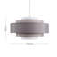 19cm H Linen Drum Pendant Shade ( Clip On )-26614866-26777326