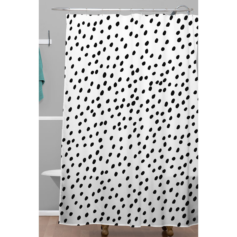 Polka Dots Shower Curtain