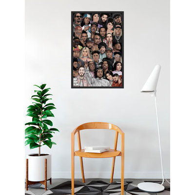 Plexi «Hip Hop Icônes» sur papier