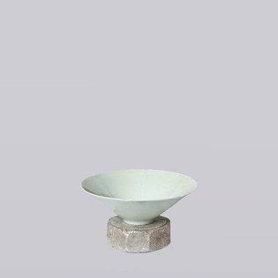 Bol conique moyen en porcelaine Celadon