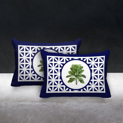  Lumbar Rectangular Indoor / Outdoor Pillow