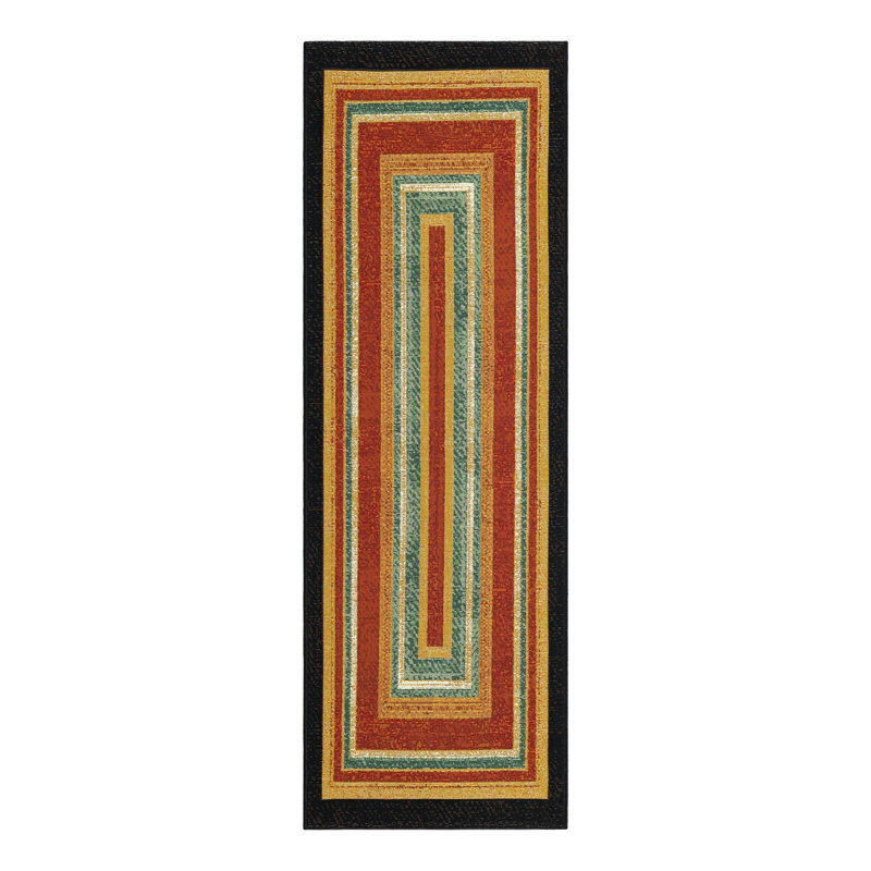 Tapis intérieur / extérieur Drift Hower, Tapis de couloir 2 pi x 6 pi 1 po