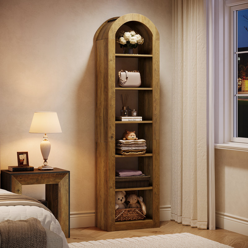 190cm H x 50cm W Standard Bookcase, Brown