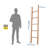 6 ft Wooden Blanket Ladder-1101026063
