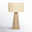 Jennie 31" Tall Table Lamp with Jute, Natural with Beige Shade