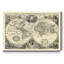 Vintage World Map - Wrapped Canvas Print-621232509