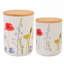 Ensemble de 2 pots en céramique Wildflower