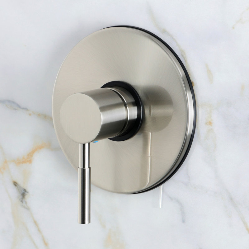 Kingston Brass Concord Single-Handle Pressure Balanced Shower Faucet, Brushed Nickel