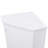 Bathroom Cabinet Triangle Corner Storage with Adjustable Shelves, Modern MDF Board for Space-Saving and Stylish Organization-478675418