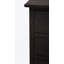 Élégante table de chevet transitionnelle noire-1628806602