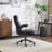 28"W Mid-Back Swivel Office Chair Task Chair With Adjustable Arms-163461920