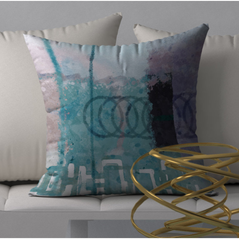 Housse de coussin carrée/insert, 20 po X 20 po