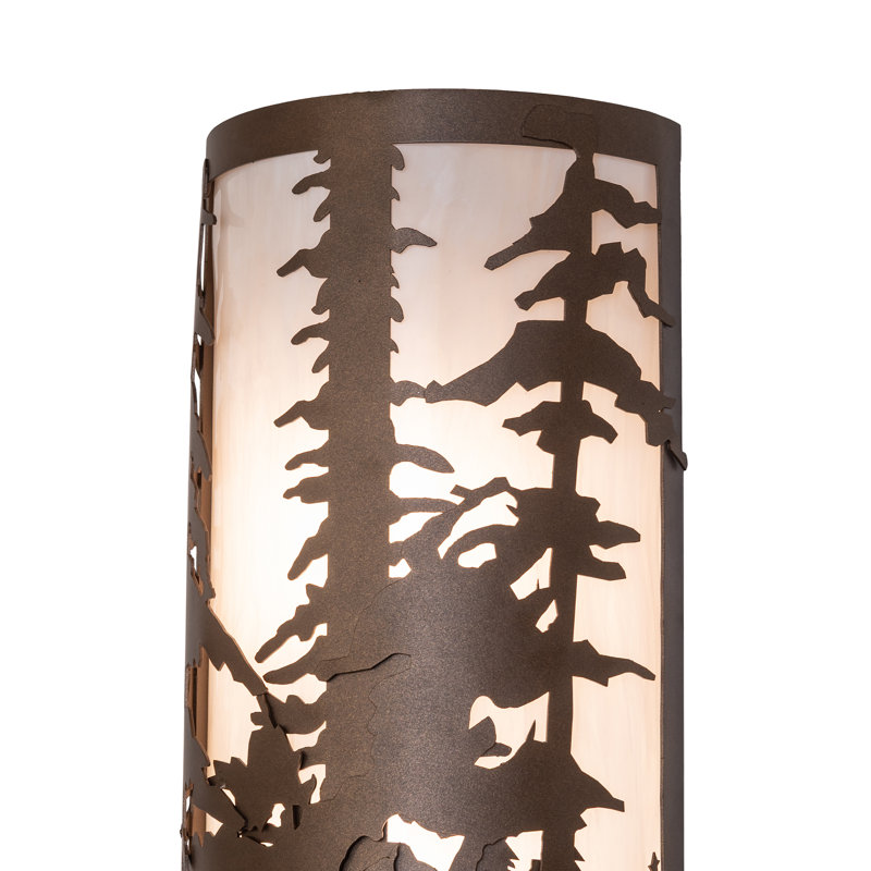 2 - Light Flush Mounted Sconce